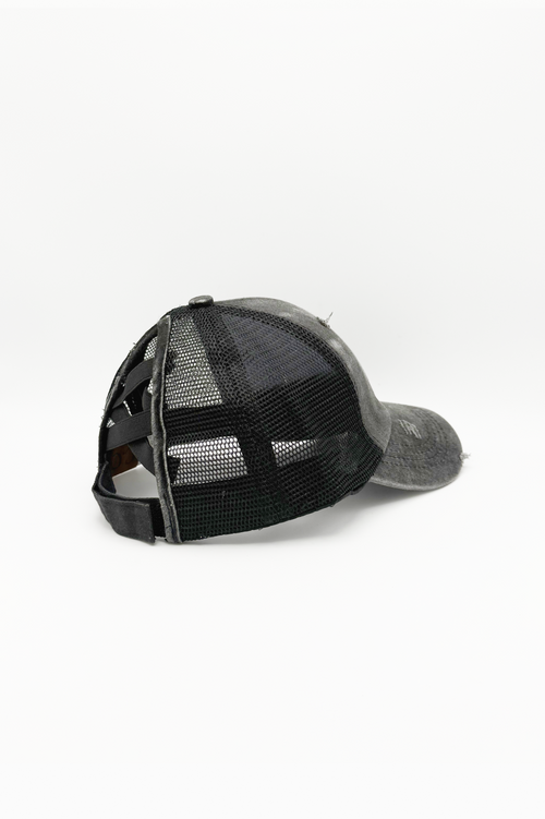 PonyCap® Kids Baseball Cap – Adjustable Ponytail Cap