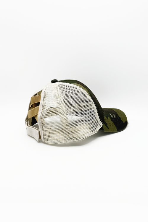 PonyCap® Kids Baseball Cap – Adjustable Ponytail Cap