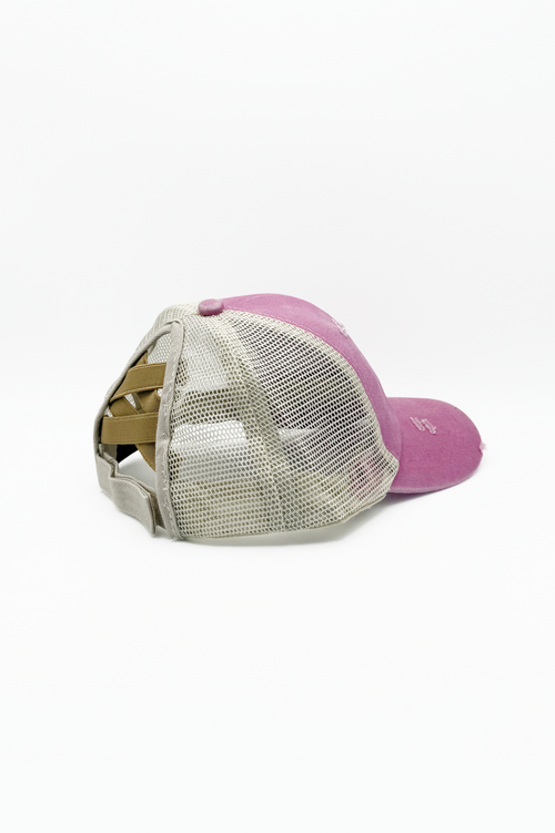 PonyCap® Kids Baseball Cap – Adjustable Ponytail Cap