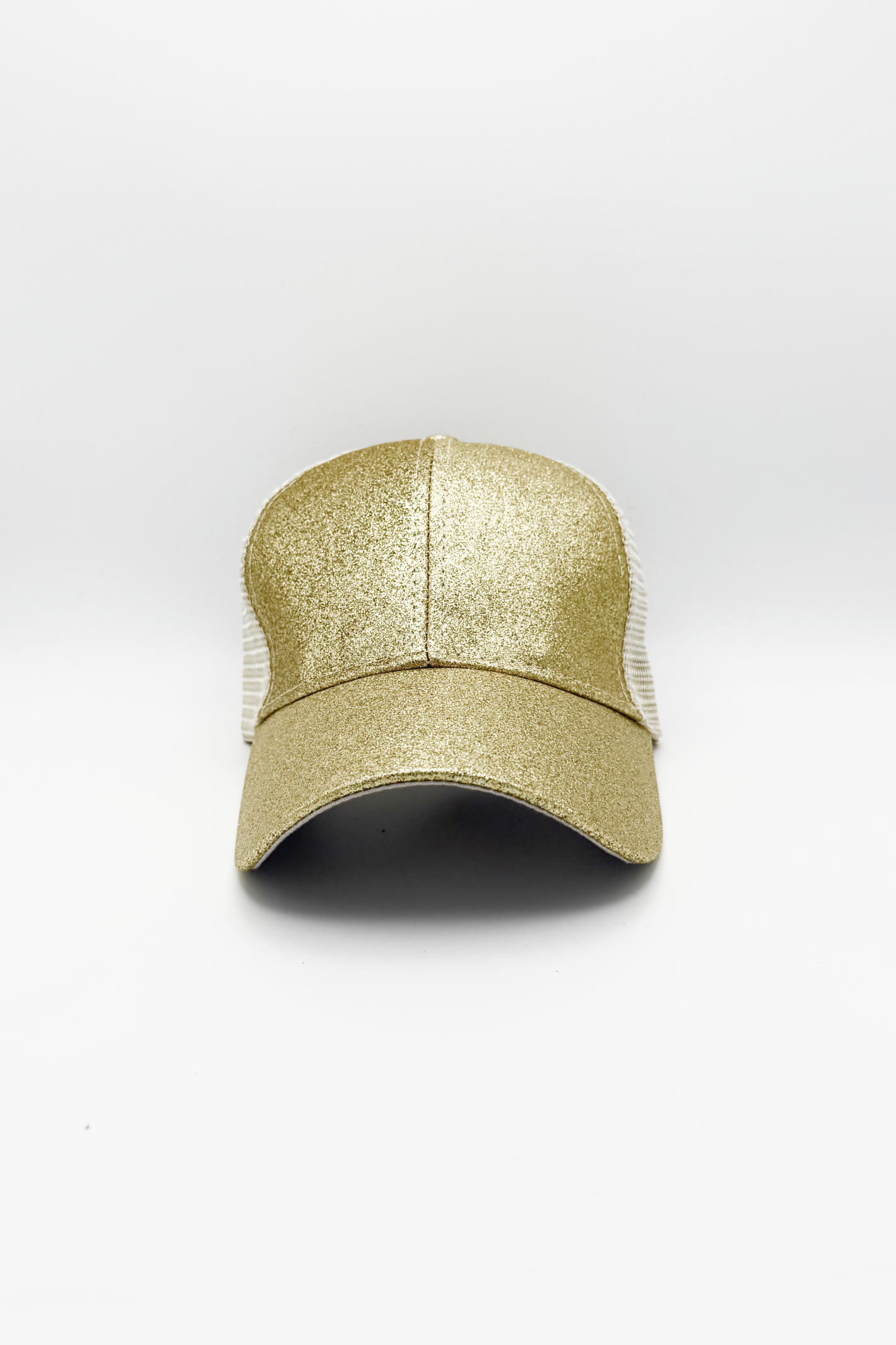 Glitter PonyCap® – Shimmer Cotton Ponytail Cap