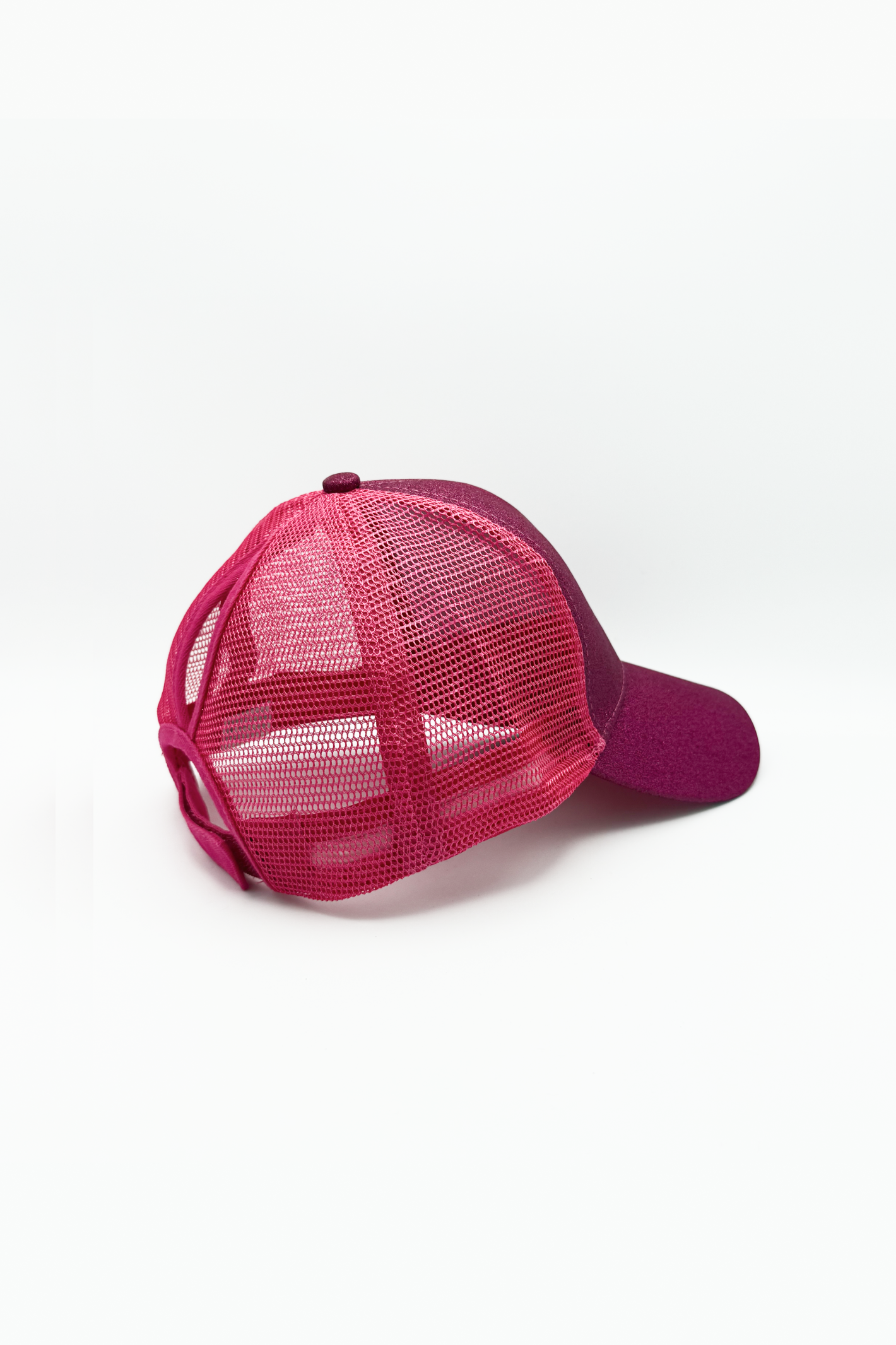 Glitter PonyCap® – Shimmer Cotton Ponytail Cap