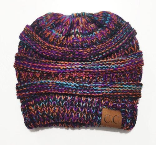 PonyCap® Kids Beanie – Cozy Ponytail Knit Hat