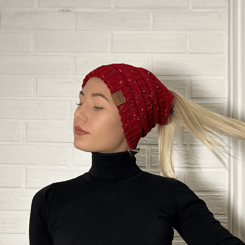 Confetti PonyCap® – Premium Ponytail beanie