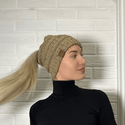 Confetti PonyCap® – Premium Ponytail beanie