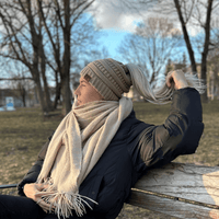 PonyCap® Beanie – Minimal Ponytail Knit Hat