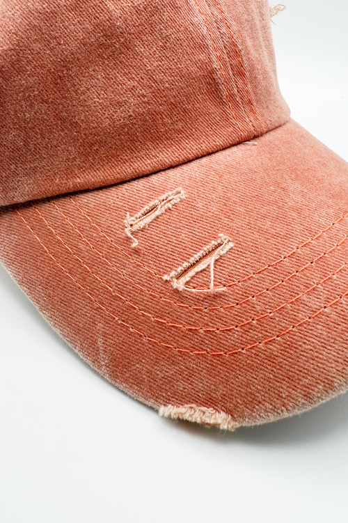 Vintage PonyCap® – Washed Cotton Ponytail Cap